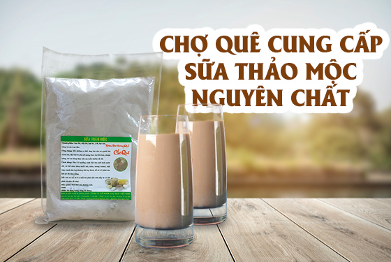 tăng cân nhờ sữa thảo mộc